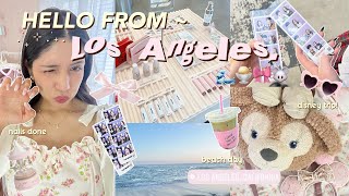 LA DIARIES 𓇼⋆｡˚🐚 touring LA, shopping, disneyland trip, beach day, etc!