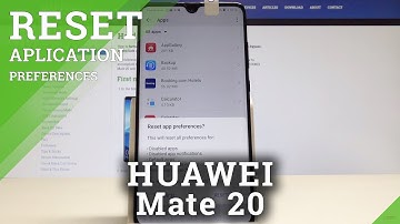 How to Reset App Settings in HUAWEI Mate 20 - Resetting App Preferences Instructions