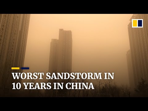 Worst sandstorm in a decade hits Chinese capital, Beijing