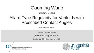 Gaoming Wang - Allard-Type Regularity for Varifolds with Prescribed Contact Angles