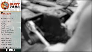 Rb7200R Rb7200L - 98-03 Ranger Rear Frame Section Installation Guide