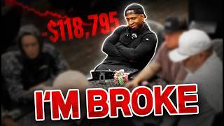 I LOST $118,795 | Poker Vlog #40