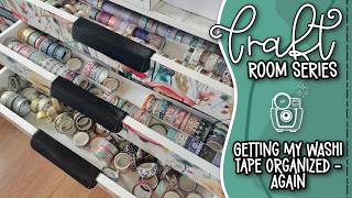 Crazy Washi Tape Organization