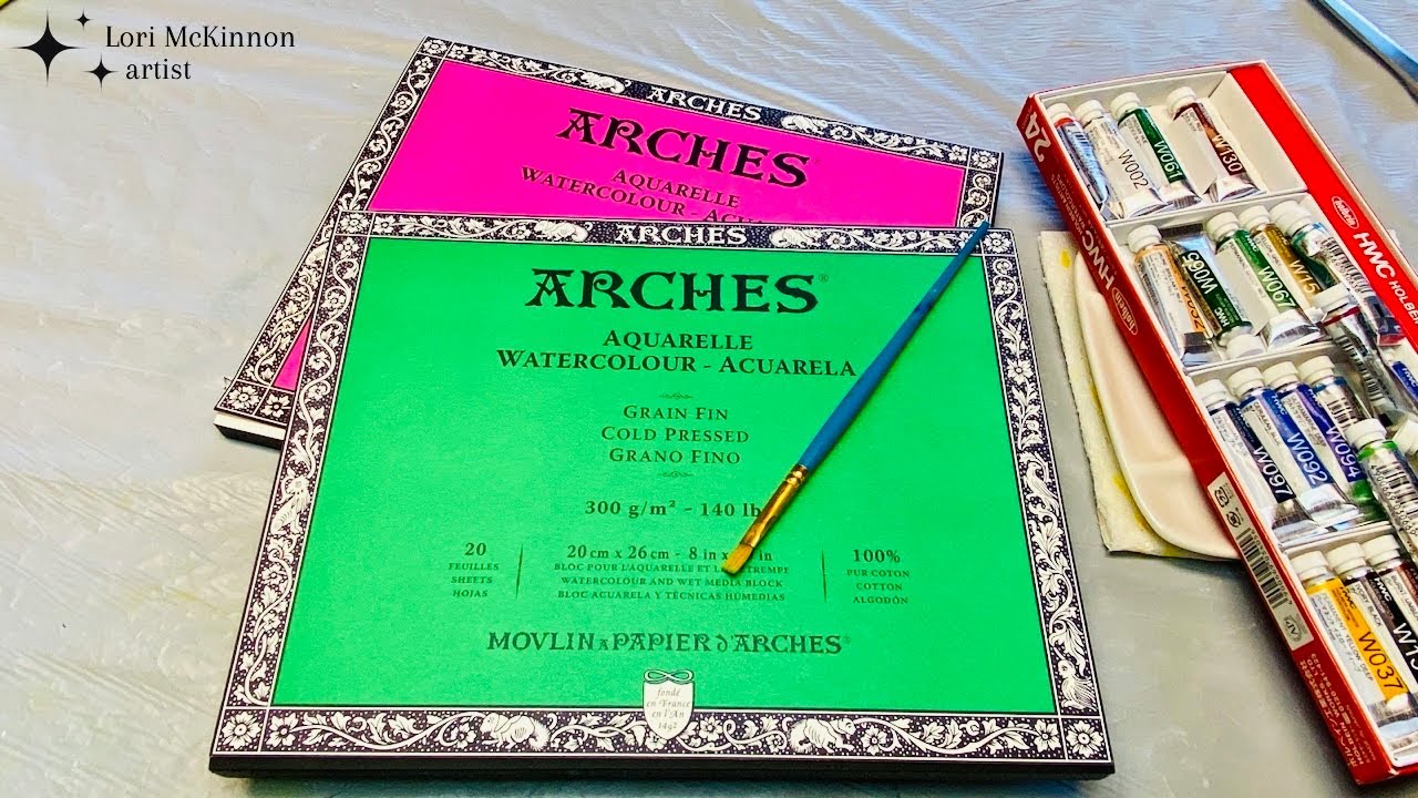 How to Open Arches Watercolor Block Paper