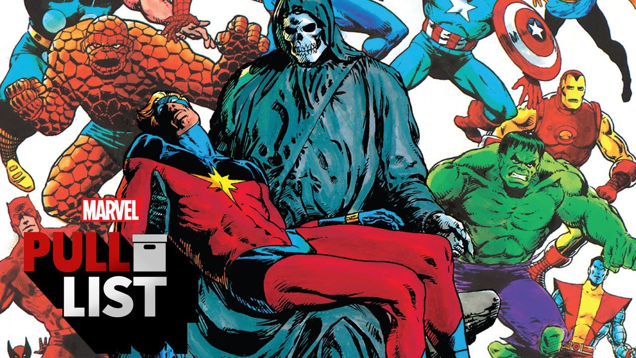Looking back with the DEATH OF CAPTAIN MARVEL and More! Marvel’s Pull