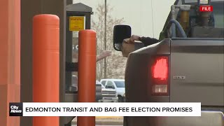 Edmonton mayoral candidates make campaign pledges Thursday