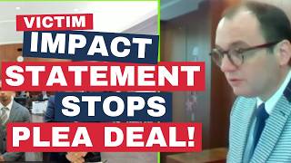 Victim Impact Statement in Judge Fleischer's Court UPENDS SWEETHEART PLEA DOWN FROM A FELONY