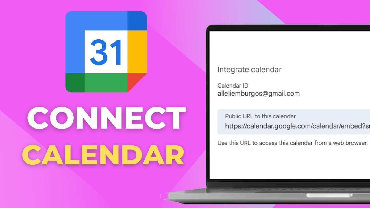 How to Connect Google Calendar Step by Step Tutorial - YouTube