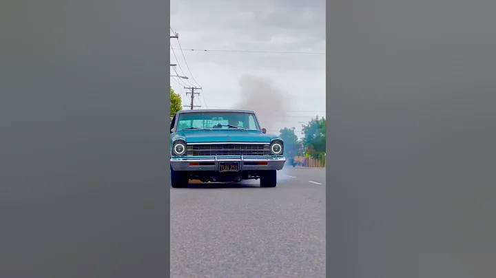Mean Street #v8 #nova #1967 #67 #burnout #chevy #fyp #hotrods #sendit #classiccars #patina #halo #ls