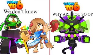 BTD6 TOWERS MEET ALL ? TOWERS 21