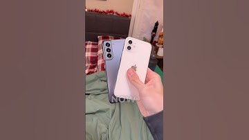 s21 or iphone 12?  #samsung #smartphone #tech #iphone