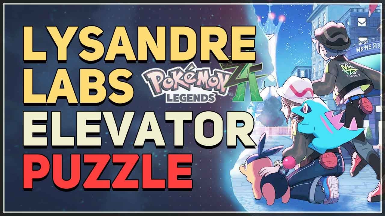 Lysandre Labs Elevator Puzzle Pokemon Legends Z-A
