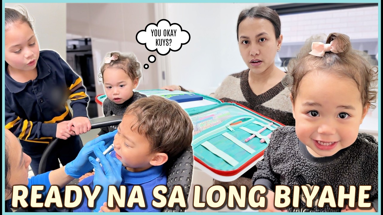 READY NA SA MAHABANG BIYAHE! FIRST TIME MAGPA INTRANASAL VACCINE! ❤️ | rhazevlogs