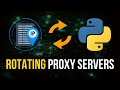 Rotating proxies for web requests in python