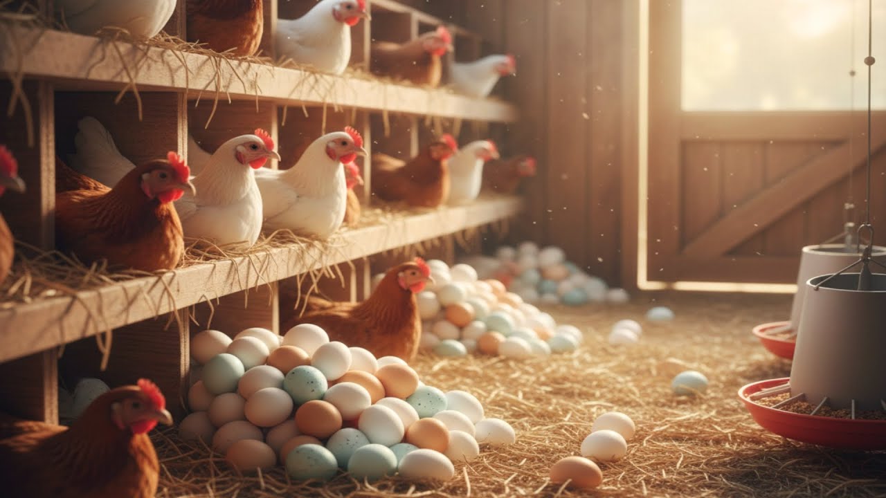 Сделайте ЭТО в декабре, и у вас резко возрастет урожайность яиц!