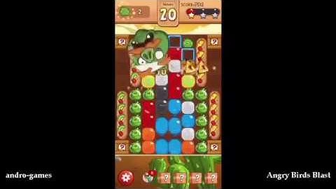 Angry Birds Blast (by Rovio Entertainment Ltd.) - puzzle game for android and iOS - gameplay.
