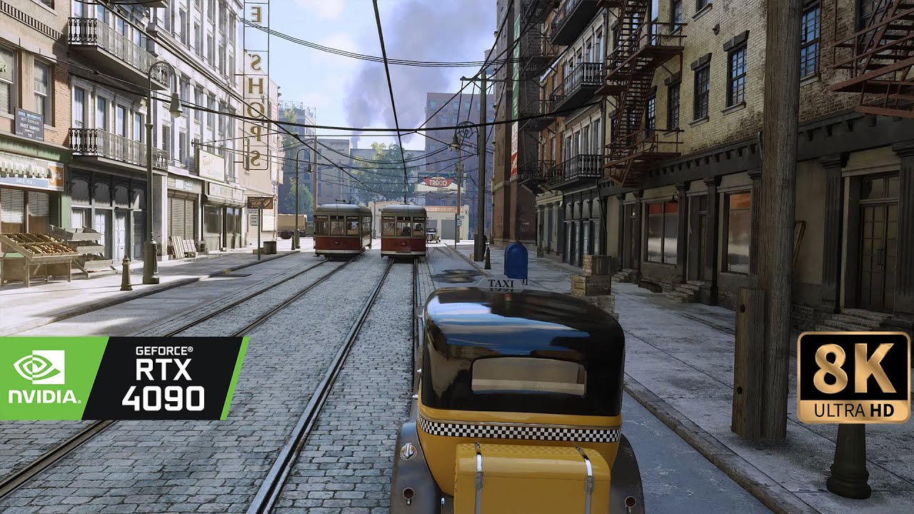 [8K] Mafia Definitive Edition looks outstanding in 2022 | RTX 4090 | Beyond all Limits Reshade