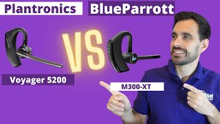 Plantronics Voyager 5200 vs BlueParrott M300-XT + Mic Test Comparison screenshot 5