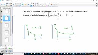 7 8 Improper Integrals Video 1