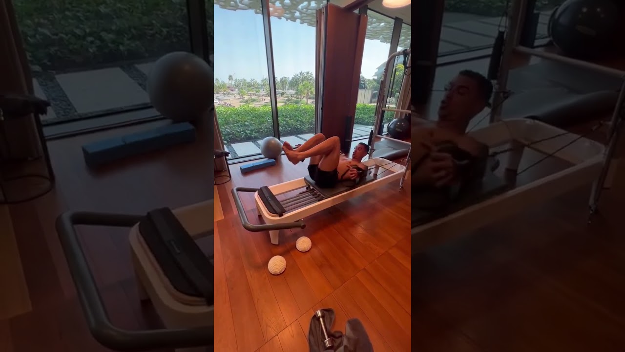 FÉRIAS? QUE NADA! O CR7 TREINA PESADO ATÉ NO PERÍODO DE DESCANSO! 🔥 #shorts