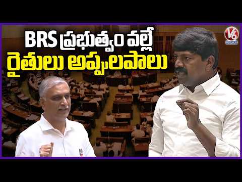 MLA Vemula Veeresham Counter To Harish Rao Comments On Budget | V6 News - V6NEWSTELUGU