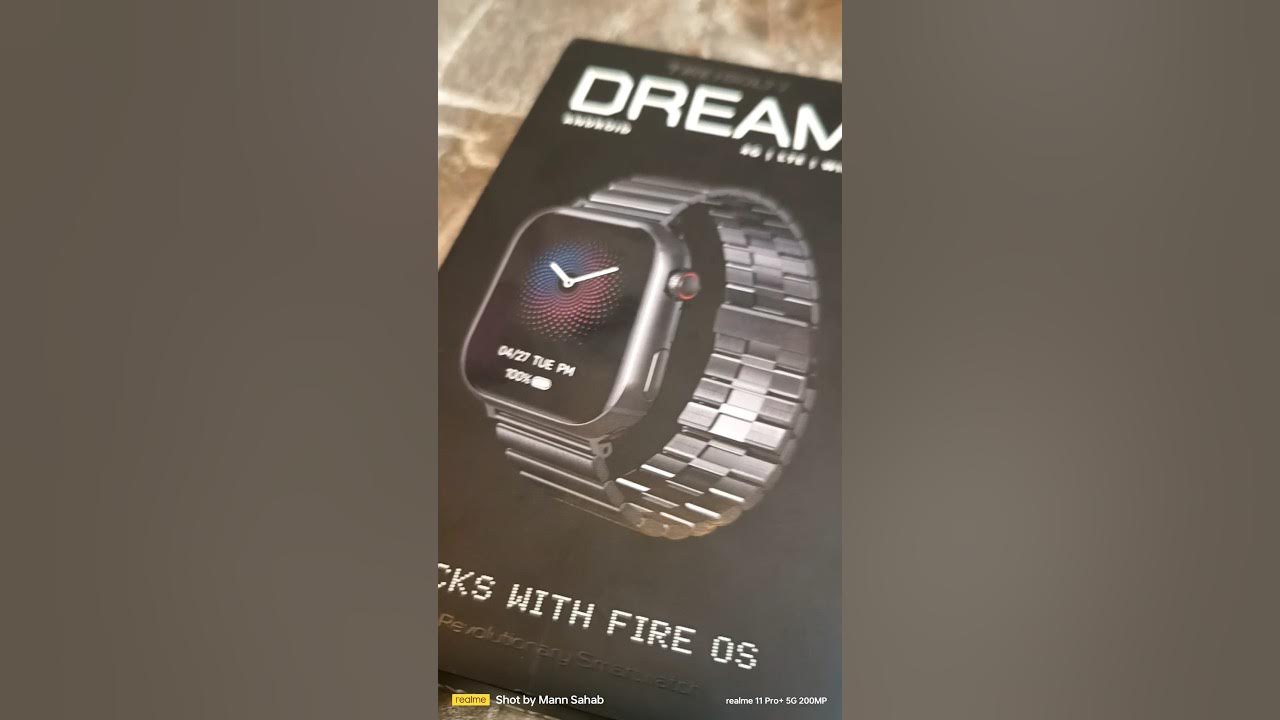 first look dream watch by firebolt #firebolt - YouTube