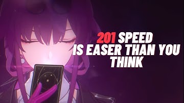 Is 201 speed hard to achieve? | Honkai: Star Rail