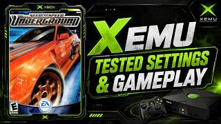 Need for Speed: Underground XEMU Tested Settings & Gameplay | Original Xbox Emulator | v0.8.135