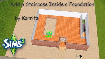 Tutorial - Place Stairs Inside a Foundation
