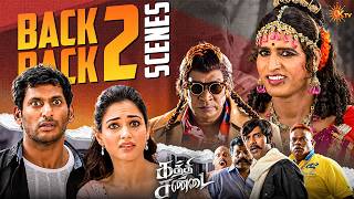Kaththi Sandai Back to Back Scenes | Vishal | Tamannaah | Soori | KTV