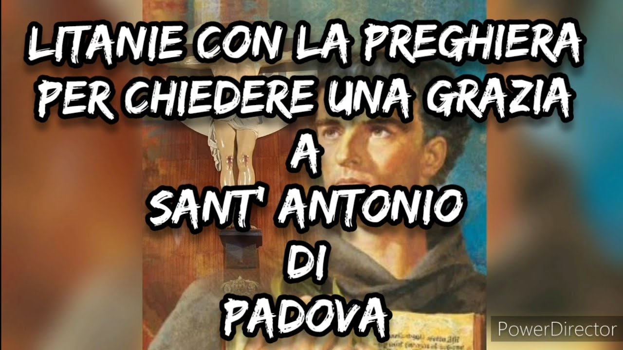 Litanie A Sant'antonio Da Padova