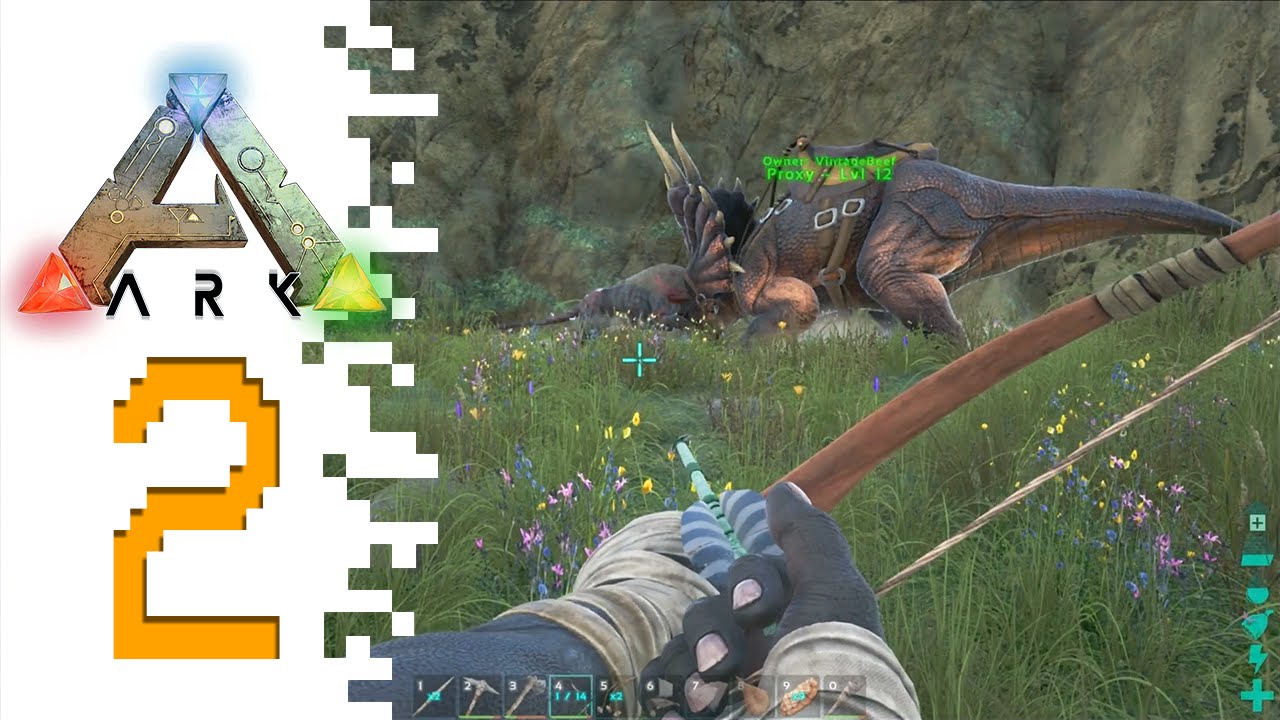 ARK: Survival Evolved - EP02 - Daisy! (Pooping Evolved S4) pvp соль