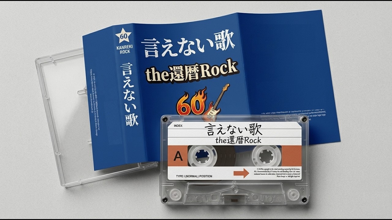言えない歌】/the還暦Rock/arai0051/DTM/Cubase/J-POP/J-ROCK/Japanese