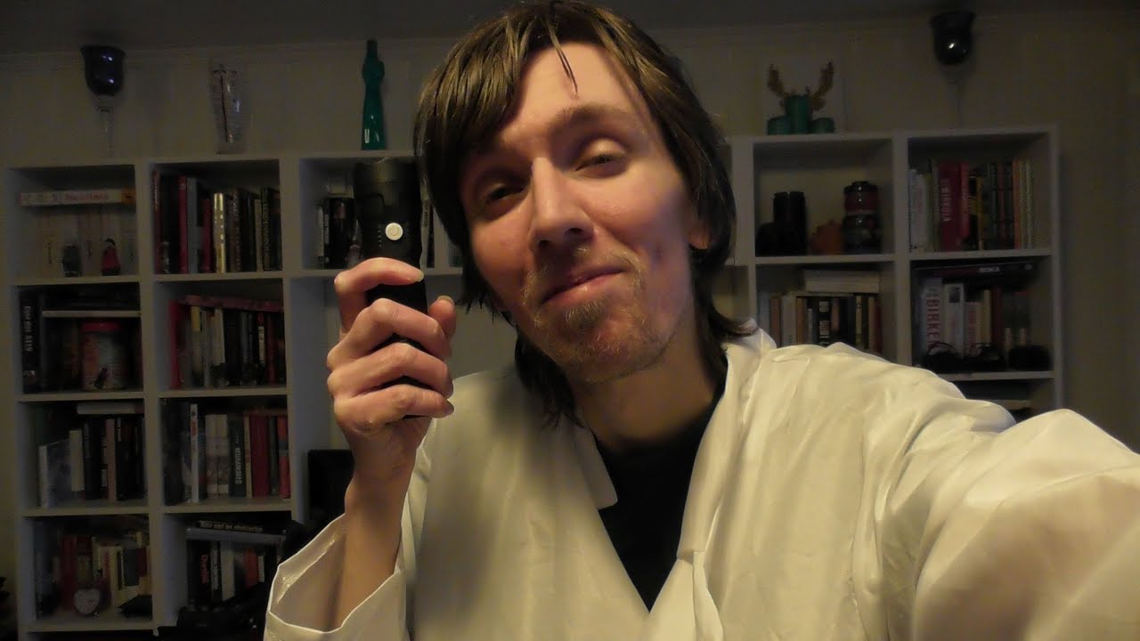 ASMR Быстрая ролевая игра в доктора - Расслабляющий, покалывающий осмотр глаз (Сон и хорошее само...