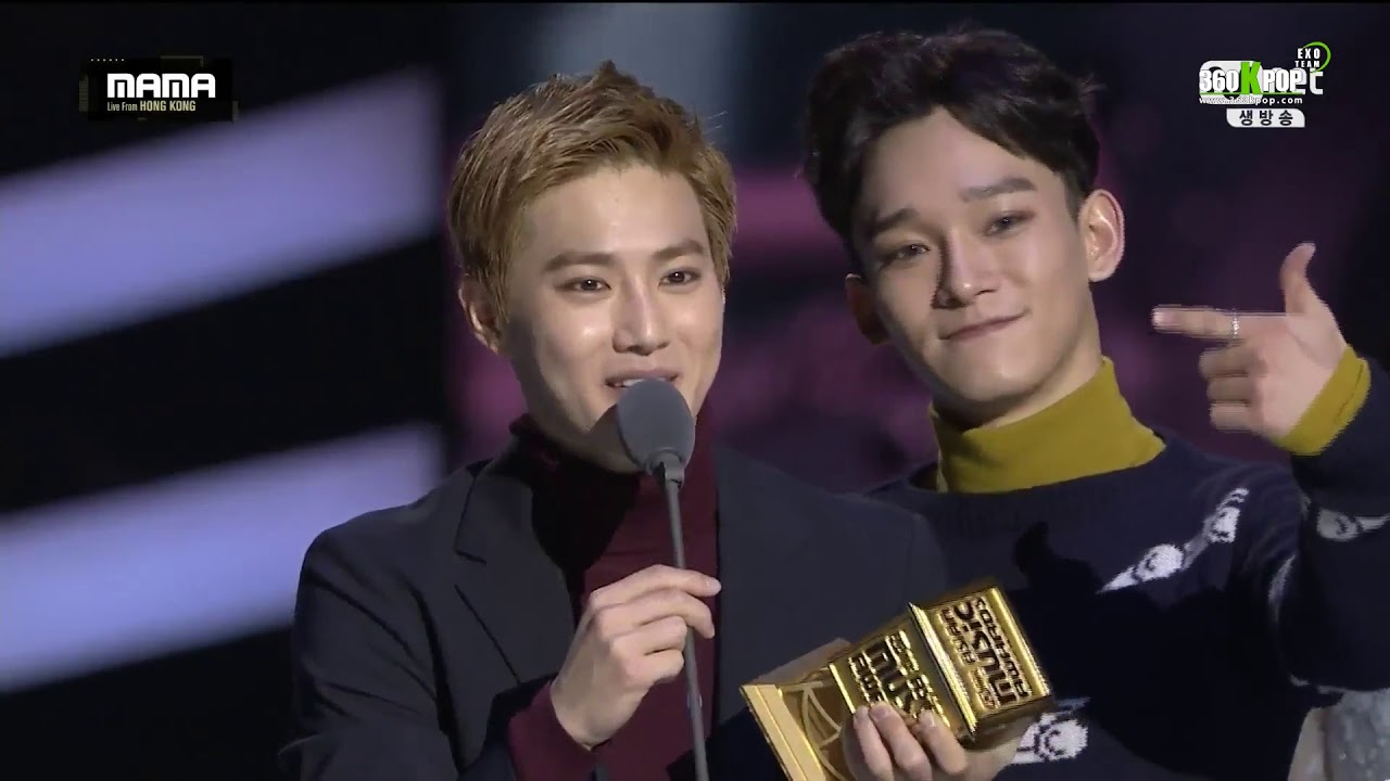 [VIETSUB] EXO CUT MAMA 2015 (EXO - BEST ASIAN STYLE & GLOBAL FANS' CHOICE MALE & BEST MALE GROUP)