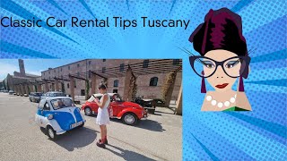 Classic Cars - What Type To Rent When In Tuscany