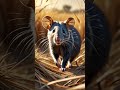 Maned Rat vs Skunk: Chemical Defense Showdown