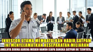 Download Lagu Investor Utama Membatalkan Hadir… Satpam Ini Menyelamatkan Kesepakatan Miliaran! Siapa Dia Sebenarny MP3