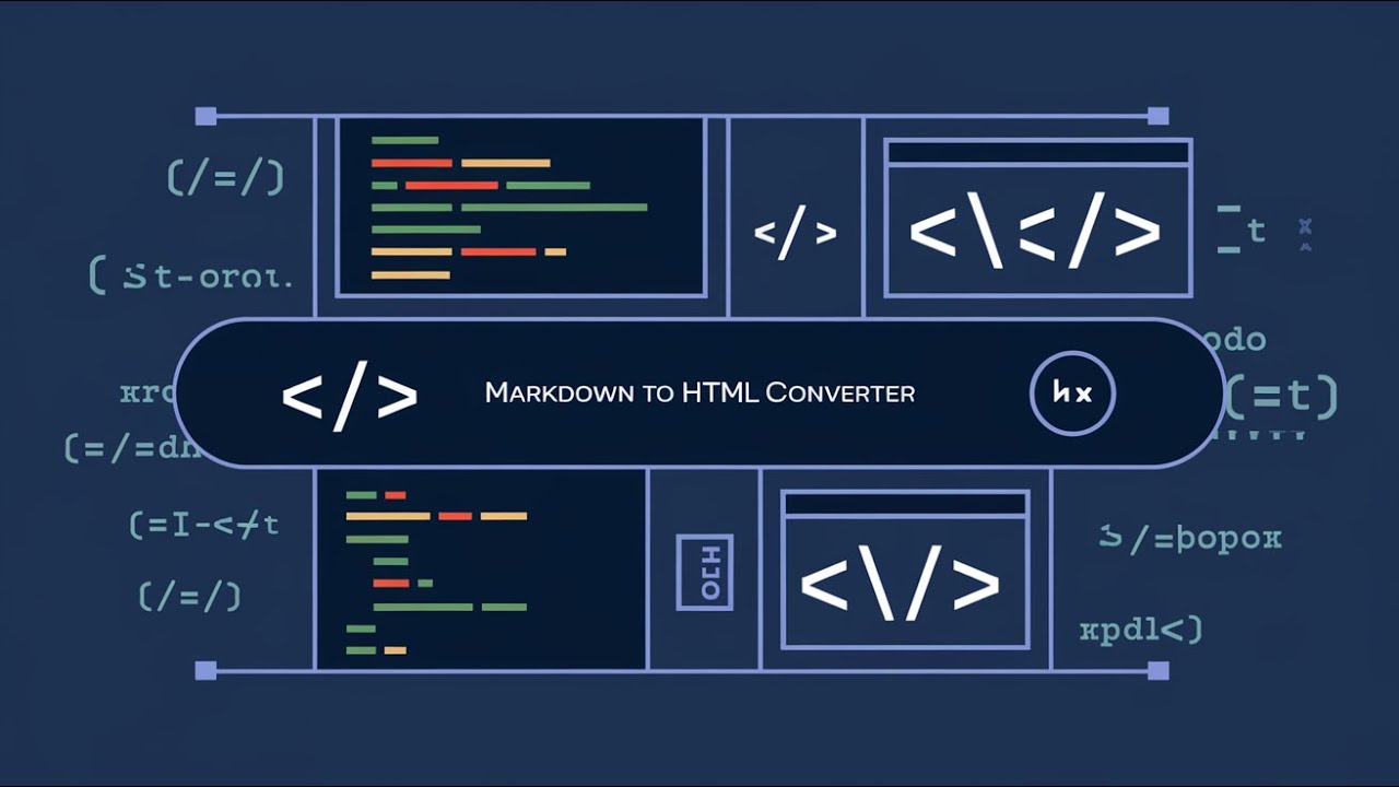 Markdown to HTML Converter – Instantly Convert Markdown Code to Clean HTML 
