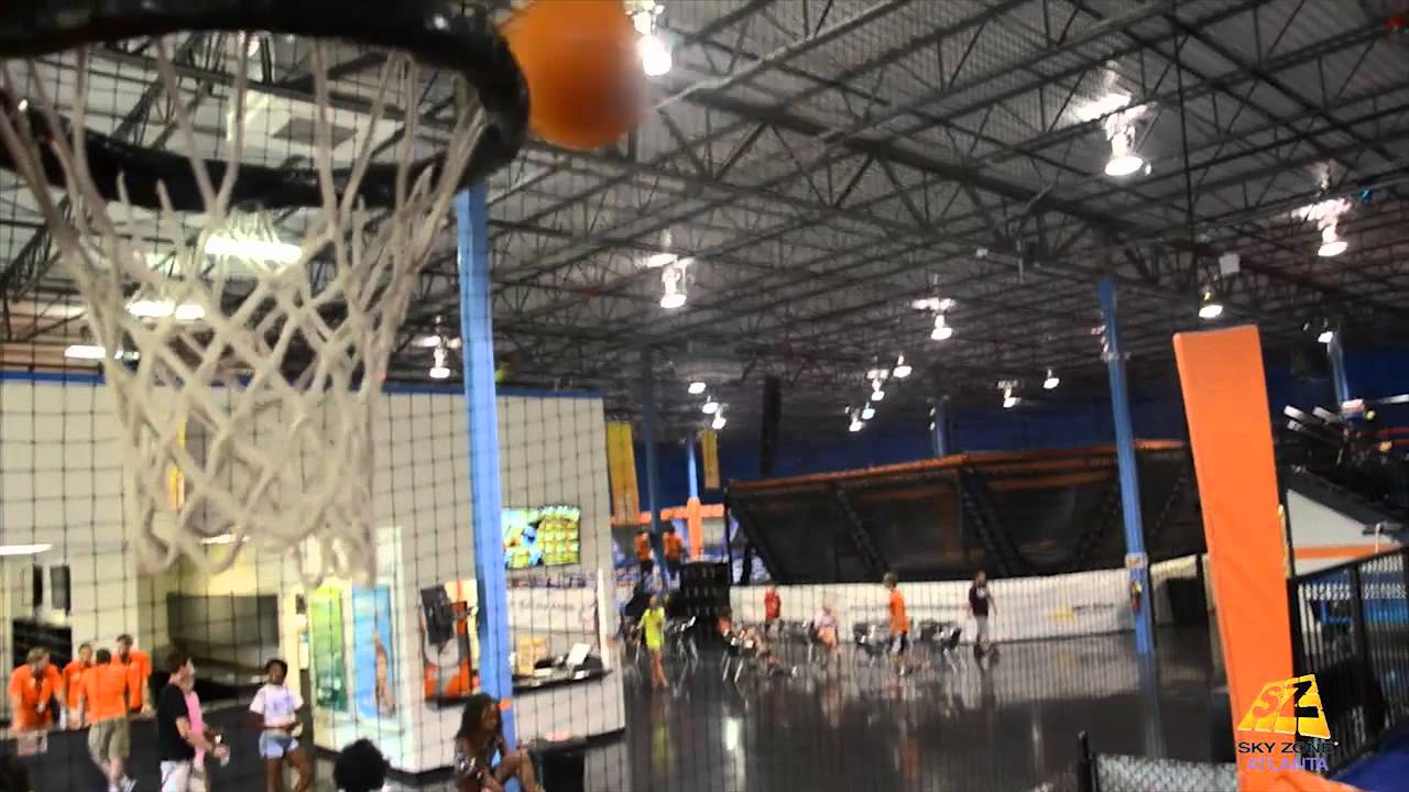 Sky Zone Atlanta - Get Wings & Jam! - Basketball - Suwanee Georgia