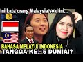 🇮🇩 WOW! PENUTUR ASING BAHASA MELAYU DAN BAHASA INDONESIA | MALAYSIAN REACT 🇲🇾