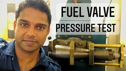 Pressure Testing Fuel Valves | Fuel Valve of Diesel Engines on Ships | Marine Engineer | RoamerRealm