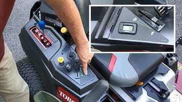Hour Meter Install - Toro Makes It EASY To DIY - TimeCutter Zero Turn