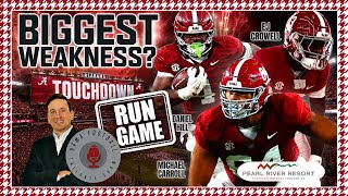 DEAR CROWELL with Rebuilt O-Line Will Bama Finally Run Alabama Crimson Tide Podcast