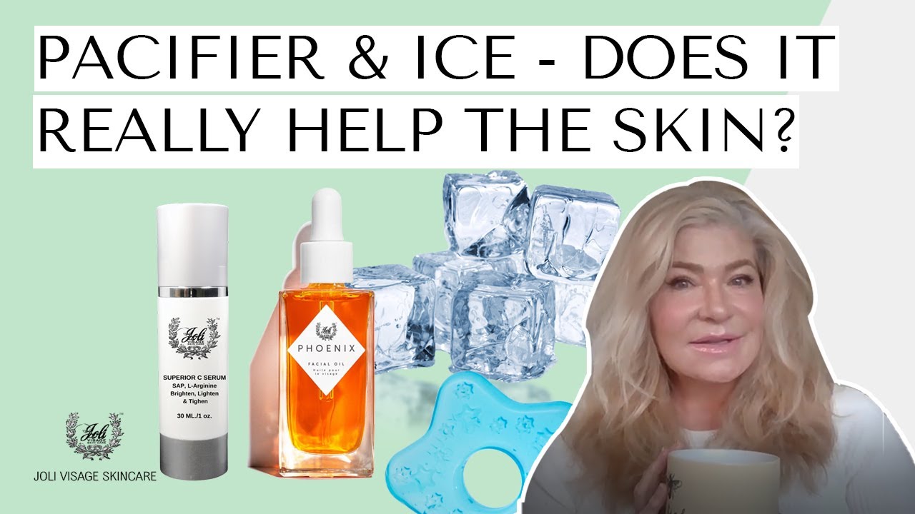 Pacifier & Ice - Does it really help the skin? - YouTube