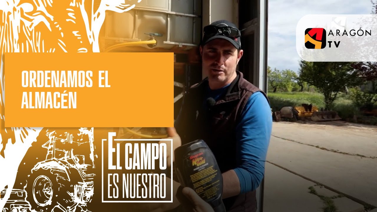 Ordenamos el almacén y practicamos idiomas.