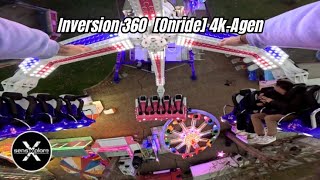(Onride 4K) Inversion 360 - Fête foraine de Agen 2026 