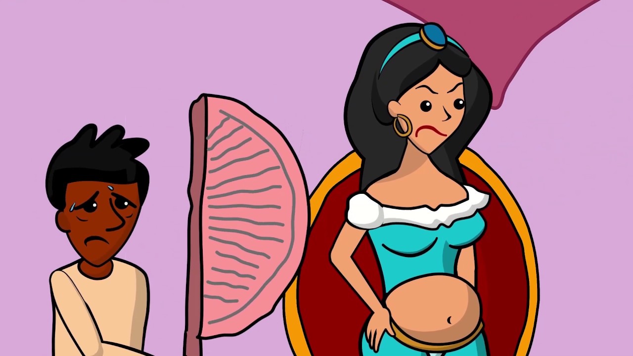 Desiny Princess jasmine as fat - bellylaugh animation - YouTube.