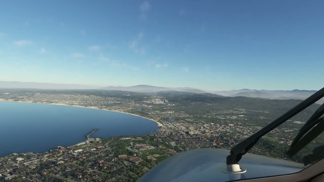 Landing in Monterey California | KMRY (MRY) | Monterey Regional Airport 