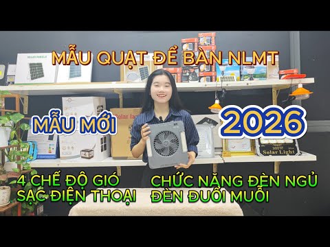 Đèn để bàn NLMT mini